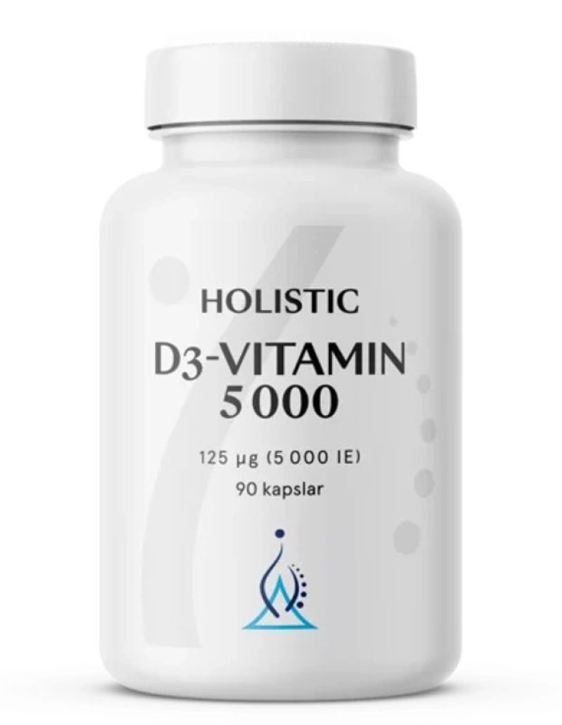 Tilbakekalling av Holistic D3-vitamin 5000