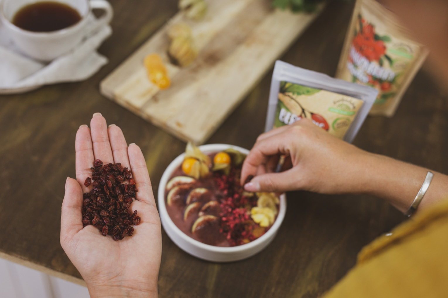 Spis mer rå tørket frukt i hverdagen
