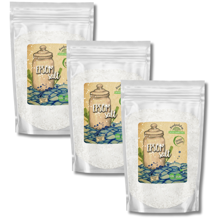 Epsom Salt 1kg x 3 pakker i gruppen Helse / Bruksområde / Detox og rensing hos Rawfoodshop Scandinavia AB (114443-SET3)