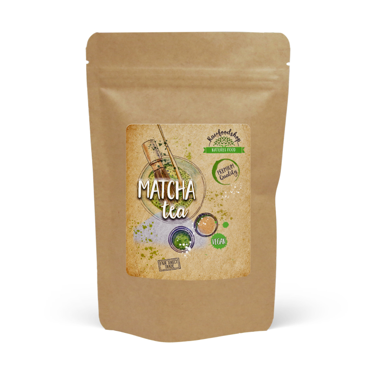 Matcha Te 100g i gruppen Råvarer & Drikke / Drikkevarer / Te hos Rawfoodshop Scandinavia AB (1235100)