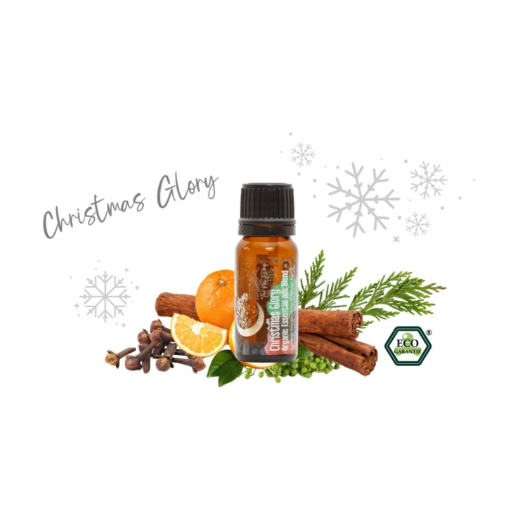 Eterisk Olje Christmas Glory ØKO 10ml i gruppen Hud & Kropp / Naturlig DIY / Essensielle oljer hos Rawfoodshop Scandinavia AB (17444269)