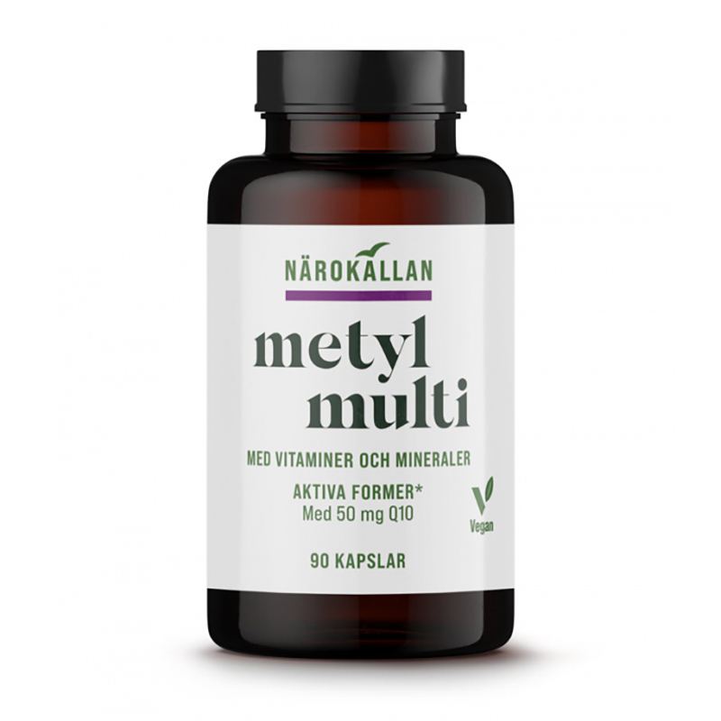 Metyl Multi 90 Kaps i gruppen Kosttilskudd / Vitaminer / Multivitaminer hos Rawfoodshop Scandinavia AB (1848)