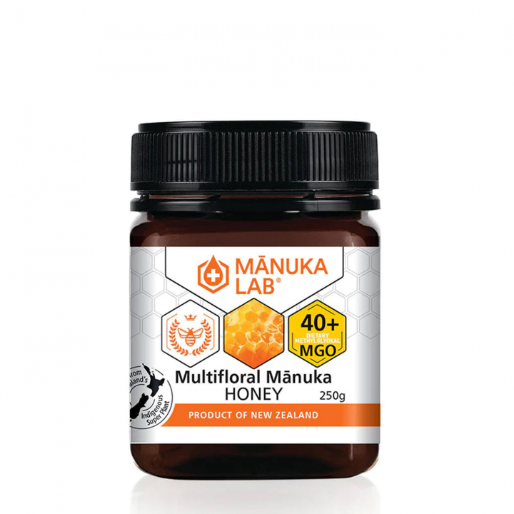 Manuka Lab Manukahonning 40+ MGO 250g i gruppen Råvarer & Drikke / Baking / Honning hos Rawfoodshop Scandinavia AB (1974)