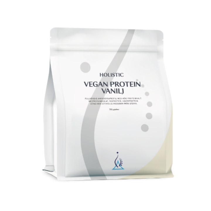 Vegansk Protein Vanilje 750g i gruppen Råvarer & Drikke / Helsekost / Proteinpulver hos Rawfoodshop Scandinavia AB (20091)