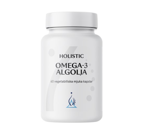 Holistic Omega-3 Algeolje 60 kaps i gruppen Helse / Kosttilskudd / Omega 3 og fettsyrer hos Rawfoodshop Scandinavia AB (20810)