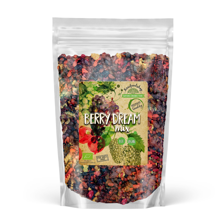 Berry Dream Mix ØKO 1kg i gruppen Råvarer & Drikke / Frukt og bær hos Rawfoodshop Scandinavia AB (214131)