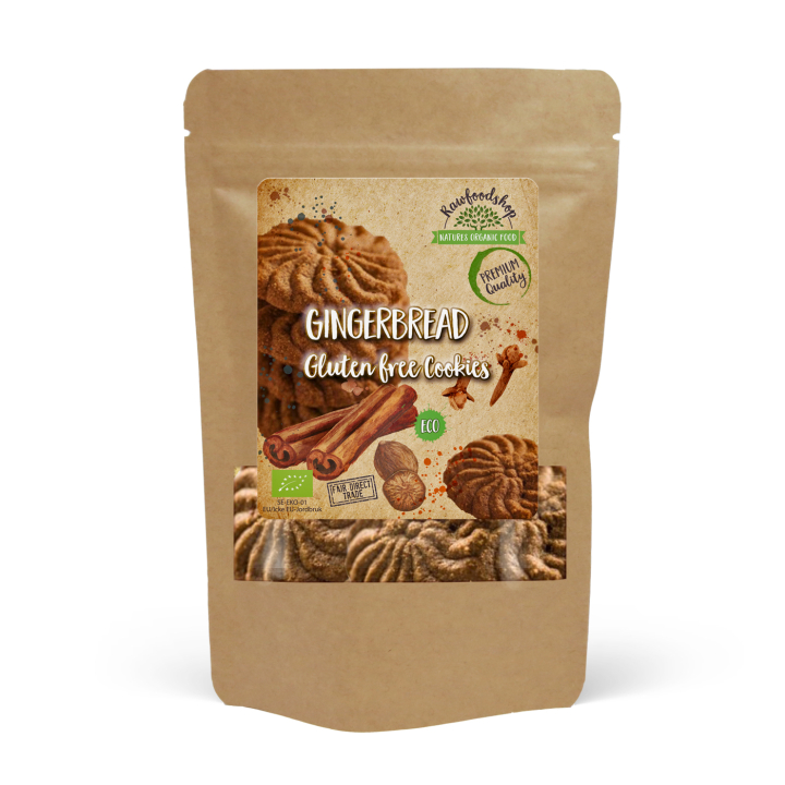 Pepperkaker Glutenfri ØKO 500g i gruppen Råvarer & Drikke / Godteri og sjokolade / Snacks hos Rawfoodshop Scandinavia AB (216525)