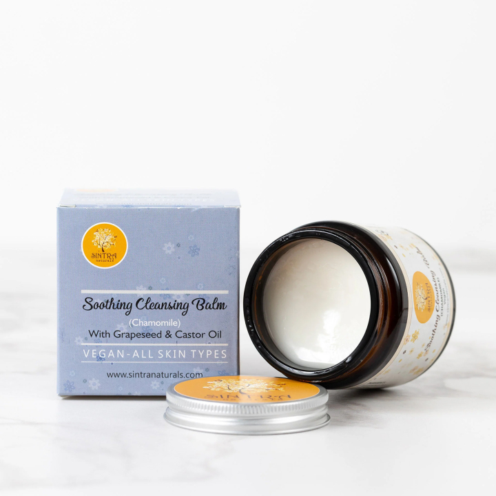 Cleansing Balm Kamille 120ml i gruppen Hud & Kropp / Ansikte / Rengjøring hos Rawfoodshop Scandinavia AB (330129)