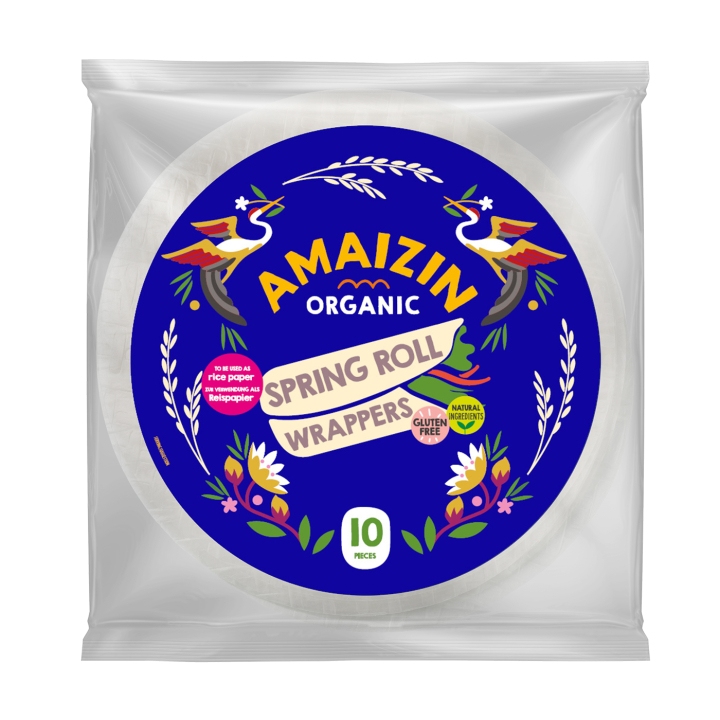 Amaizin Spring Roll Wrappers 100g i gruppen Råvarer & Drikke / Spiskammer / Ris og bygg hos Rawfoodshop Scandinavia AB (39802)