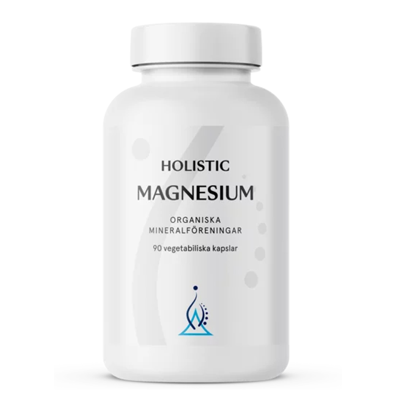 Holistic Magnesium 90kaps i gruppen Kosttilskudd / Mineraler / Magnesium hos Rawfoodshop Scandinavia AB (4050)