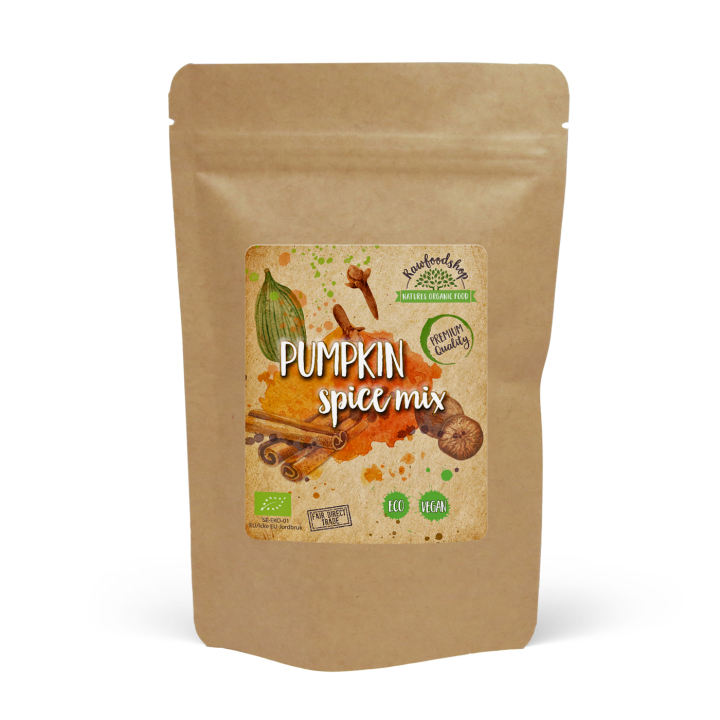 Pumpkin Spice Mix ØKO 100g i gruppen Råvarer & Drikke / Spiskammer / Krydder hos Rawfoodshop Scandinavia AB (406501)