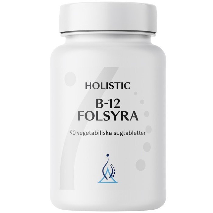 Holistic B-12 90stk i gruppen Kosttilskudd / Vitaminer / Vitamin B hos Rawfoodshop Scandinavia AB (41250)