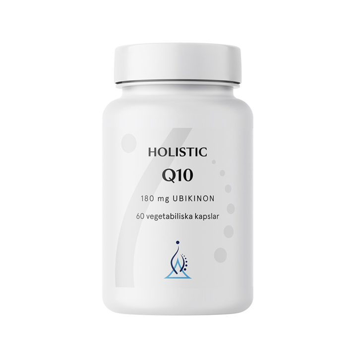 Holistic Q10 180mg, 60kaps i gruppen Helse / Kosttilskudd hos Rawfoodshop Scandinavia AB (41385)