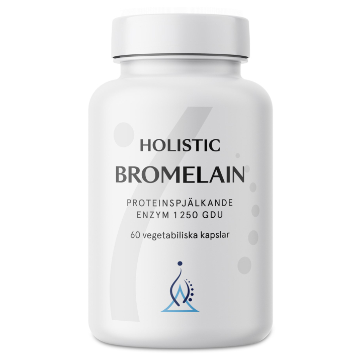 Holistic Bromelain 60kaps i gruppen Helse / Kosttilskudd / Andre kosttilskudd hos Rawfoodshop Scandinavia AB (41395)