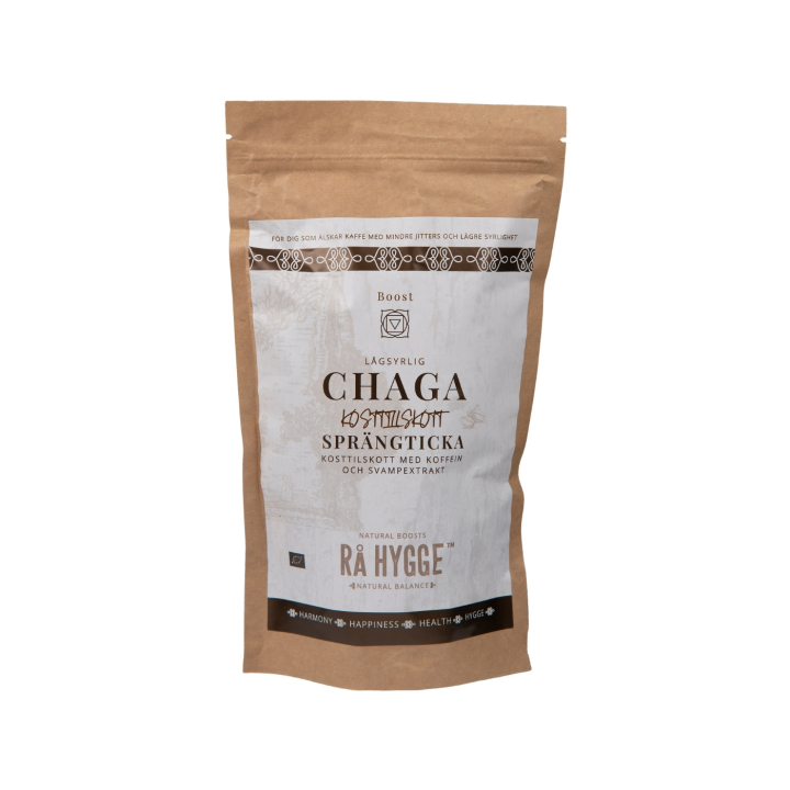 Chaga Kaffebønner Boost ØKO 227g i gruppen Kosttilskudd / Urter & Planter / Sopp hos Rawfoodshop Scandinavia AB (4218)