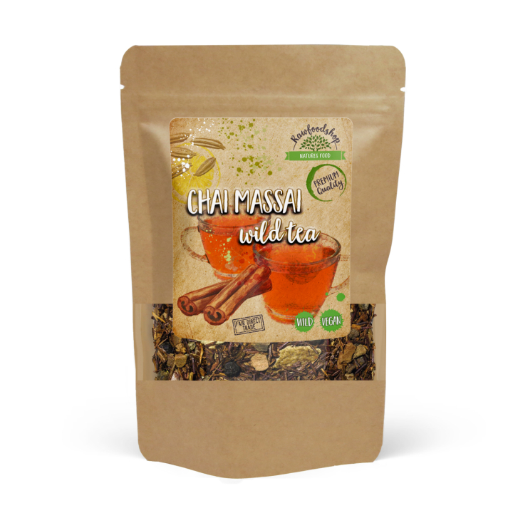 Chai Massi Wild Tea 100G i gruppen Råvarer & Drikke / Drikkevarer / Te hos Rawfoodshop Scandinavia AB (43077)