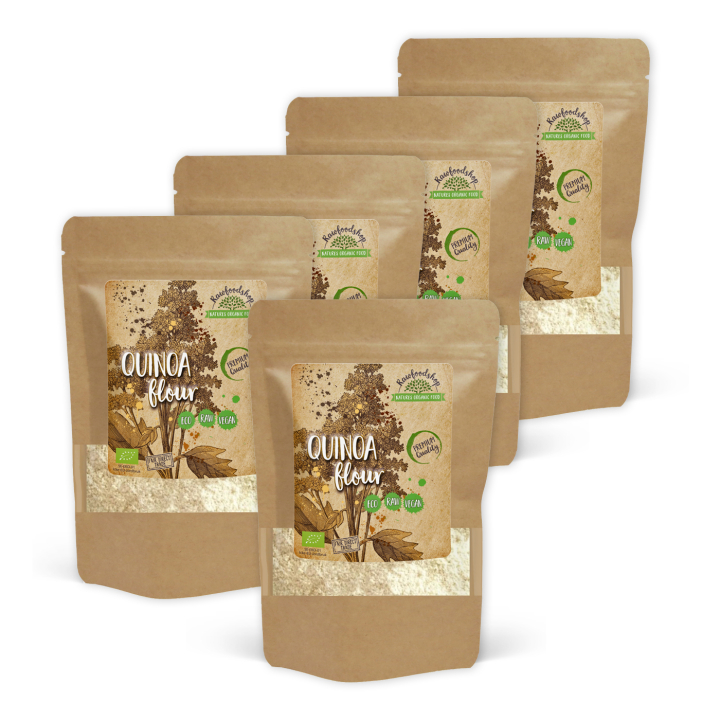 Quinoamel ØKO 1kg x 5 pakker i gruppen Råvarer & Drikke / Baking / Mel hos Rawfoodshop Scandinavia AB (AB0171000-SET5)