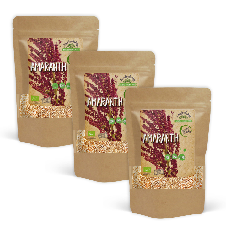 Amarant ØKO 1kg x 3 pakker i gruppen Råvarer & Drikke / Helsekost / Frø hos Rawfoodshop Scandinavia AB (AB04311-SET3)