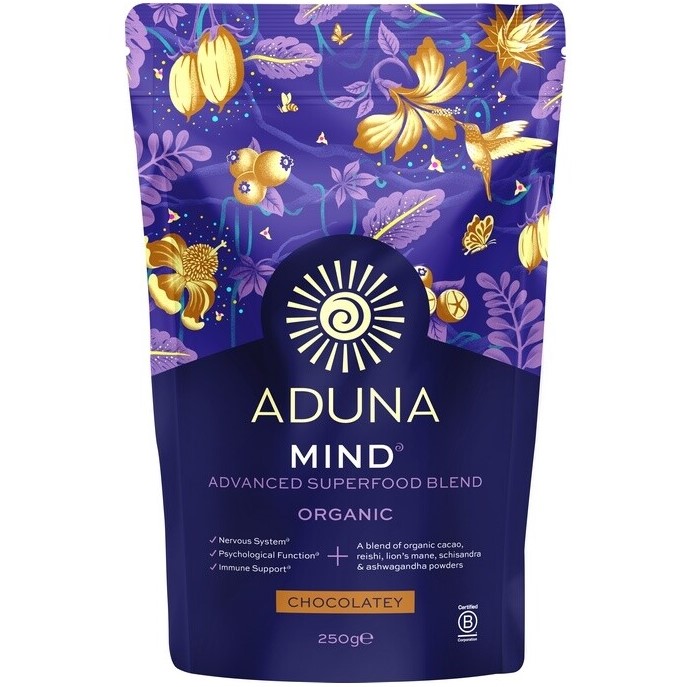 Aduna Mind Advanced Superfood Blend 250g i gruppen Helse / Bruksområde / Hjerne og minne hos Rawfoodshop Scandinavia AB (AD004)