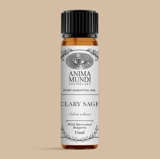 Anima Mundi Clary Sage Essential Oil 15ml i gruppen Kroppspleie / DIY Råvarer / Essensielle oljer hos Rawfoodshop Scandinavia AB (AM104)