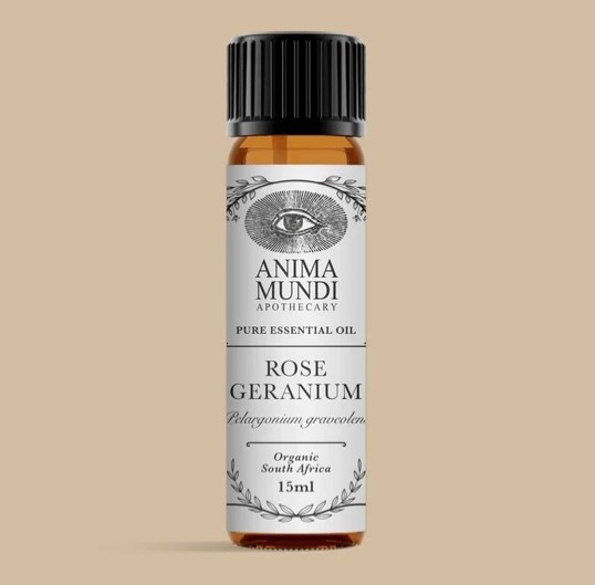 Anima Mundi Rose Geranium Essential Oil 15ml i gruppen Hud & Kropp / Naturlig DIY / Essensielle oljer hos Rawfoodshop Scandinavia AB (AM116)