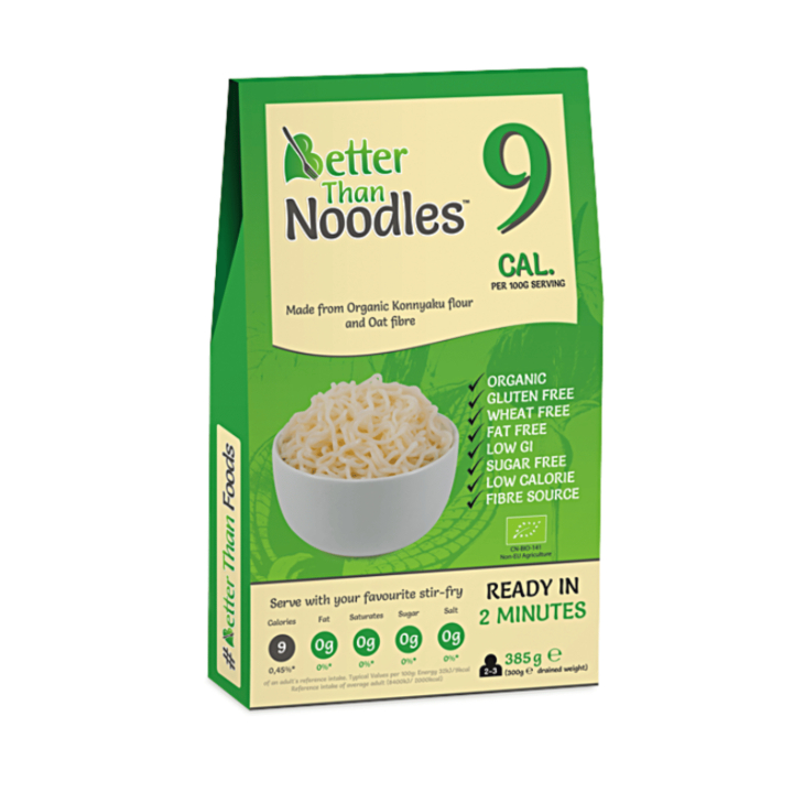 Better Than Noodles ØKO 385g i gruppen Råvarer & Drikke / Spiskammer / Pasta og nudler hos Rawfoodshop Scandinavia AB (CNUD001)