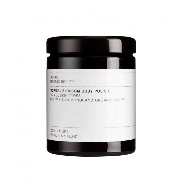 Tropical Blossom Body Polish ØKO 180ml i gruppen Hud & Kropp / Kropp / Body lotion & Olje hos Rawfoodshop Scandinavia AB (EB115)