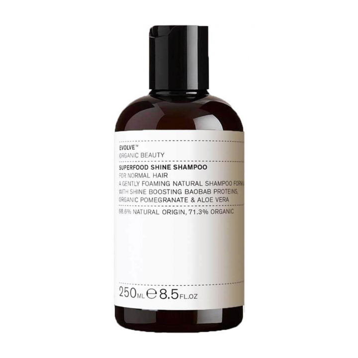 Superfood Shine Shampoo ØKO 250ml i gruppen Kroppspleie / Ferdige produkter / Hårpleie hos Rawfoodshop Scandinavia AB (EB191)