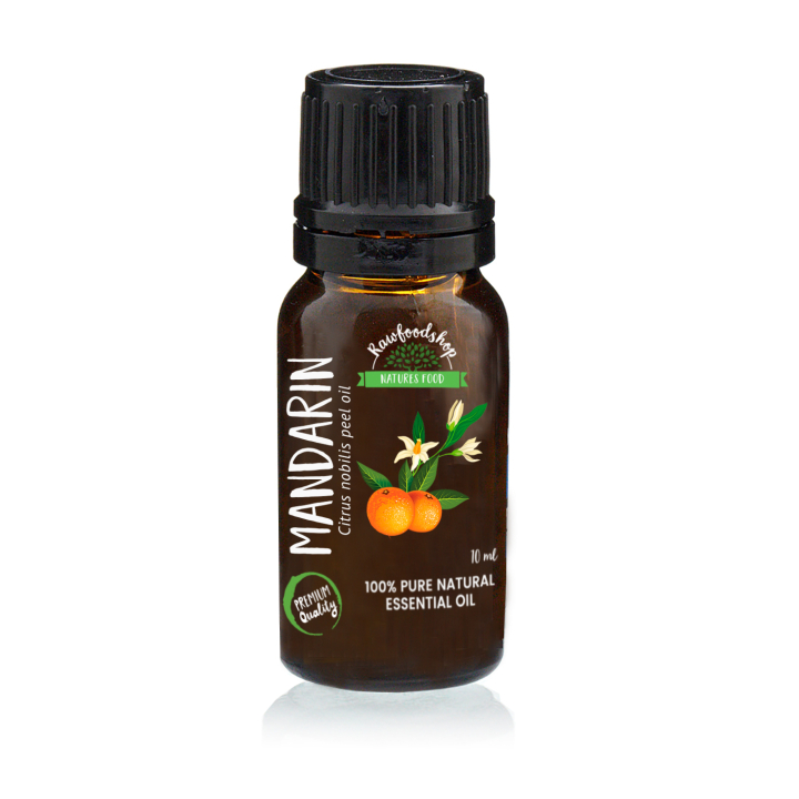 Mandarin Eterisk Olje 10ml i gruppen Hud & Kropp / Naturlig DIY / Essensielle oljer hos Rawfoodshop Scandinavia AB (EO07)