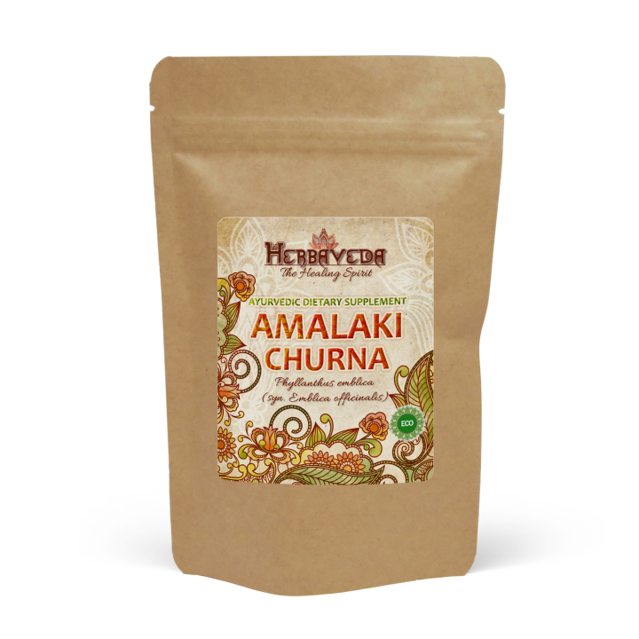 Amalaki Churna ØKO 125g i gruppen Helse / Urter, alger & sopp / Urter hos Rawfoodshop Scandinavia AB (HERBA01)