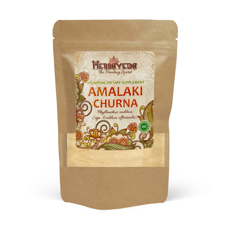 Amalaki Churna ØKO 125g i gruppen Kosttilskudd / Urter & Planter / Urter hos Rawfoodshop Scandinavia AB (HERBA01)