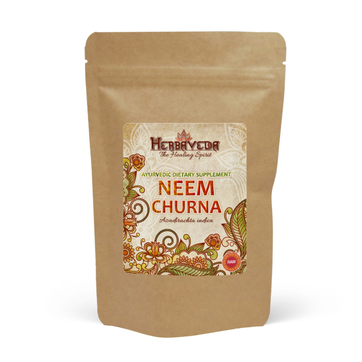 Neem Churna 125g i gruppen Helse / Urter, alger & sopp / Urter hos Rawfoodshop Scandinavia AB (HERBA17)