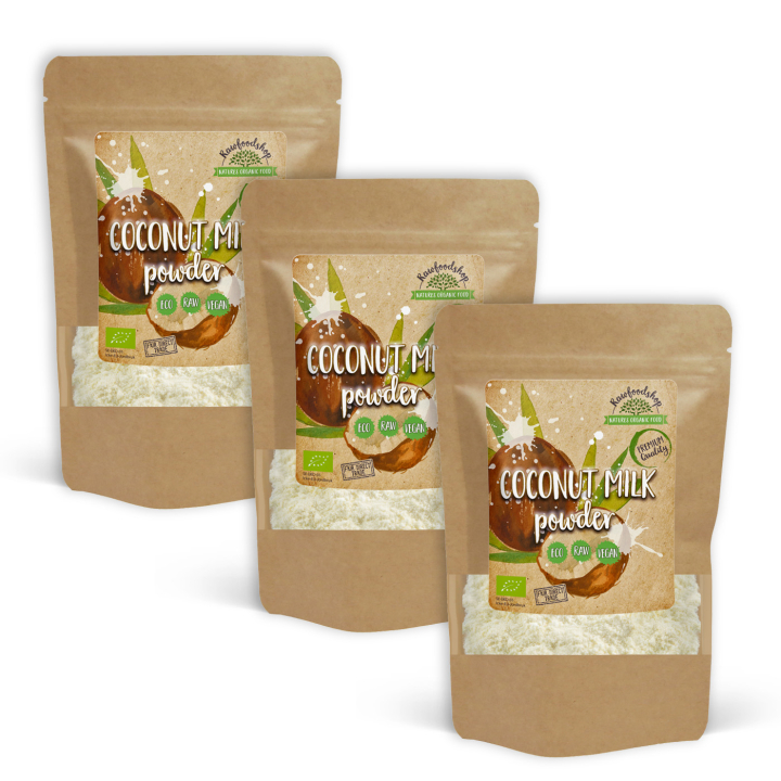 Kokosmelk Pulver ØKO 500g x 3 pakker i gruppen Råvarer & Drikke / Spiskammer / Smaksetting hos Rawfoodshop Scandinavia AB (KOMO2-SET3)