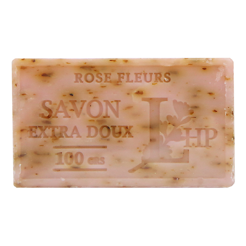 Såpe Rose Flower 100g i gruppen Hud & Kropp / Kropp / Håndsåpe hos Rawfoodshop Scandinavia AB (LHP25100ROSF)