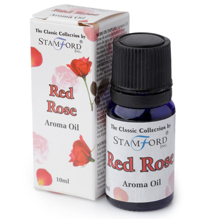 Aromaolje Red Rose 10ml i gruppen Hjem & Sjel / Stemning & duft / Duftolje hos Rawfoodshop Scandinavia AB (OILG30)