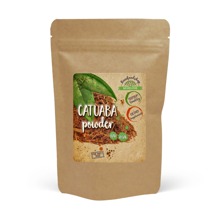 Catuaba Pulver 125g i gruppen Kosttilskudd / Urter & Planter / Urter hos Rawfoodshop Scandinavia AB (RAW00203)