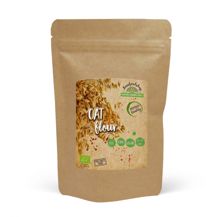 Havremel Glutenfri ØKO 1kg i gruppen Råvarer & Drikke / Baking / Mel hos Rawfoodshop Scandinavia AB (RAW45798101)