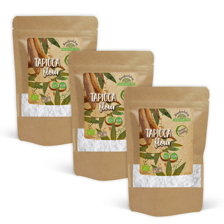 Tapiokamel ØKO 1kg x 3 pakker i gruppen Råvarer & Drikke / Baking / Mel hos Rawfoodshop Scandinavia AB (RAW9686981-SET3)