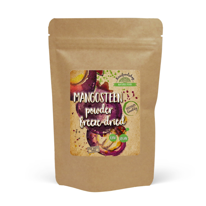 Mangostanpulver Frysetørket 125g i gruppen Råvarer & Drikke / Frukt og bær / All frukt og bær hos Rawfoodshop Scandinavia AB (RAWPFRUP003VILD)