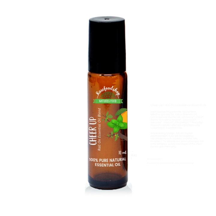 Cheer Up Essential Oil Blend Roll On 10ml i gruppen Hud & Kropp / Kropp / Roll on hos Rawfoodshop Scandinavia AB (REBIUL-03)