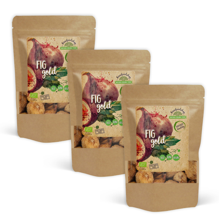 Fiken Gold ØKO 1kg x 3 pakker i gruppen Råvarer & Drikke / Frukt og bær / Fiken hos Rawfoodshop Scandinavia AB (RFRU500359E-SET3)