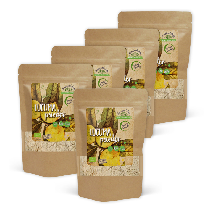 Lucuma Pulver ØKO 500g x 5 pakker i gruppen Råvarer & Drikke / Baking / Søtning hos Rawfoodshop Scandinavia AB (RPUL500424E-SET5)