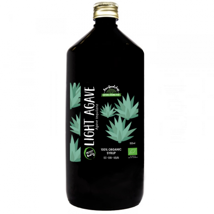 Agave Sirup Lys ØKO 1000ml i gruppen Råvarer & Drikke / Baking / Sirup hos Rawfoodshop Scandinavia AB (RSOT500301E11)