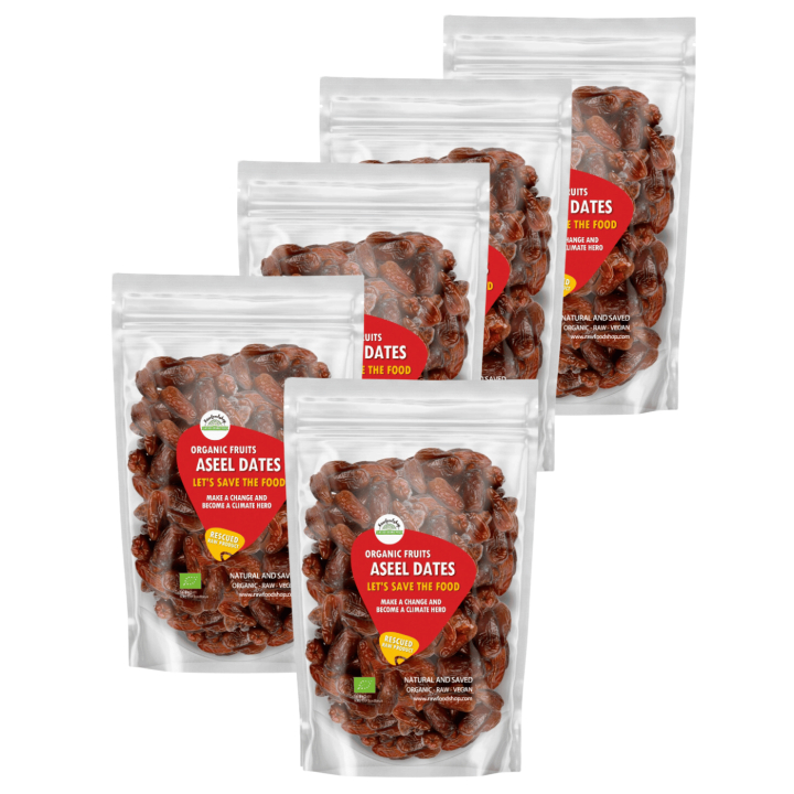 Aseel dadler kjernefrie øko 1kg x 5 pakker i gruppen Råvarer & Drikke / Frukt og bær / Dadler hos Rawfoodshop Scandinavia AB (SF182031SET)