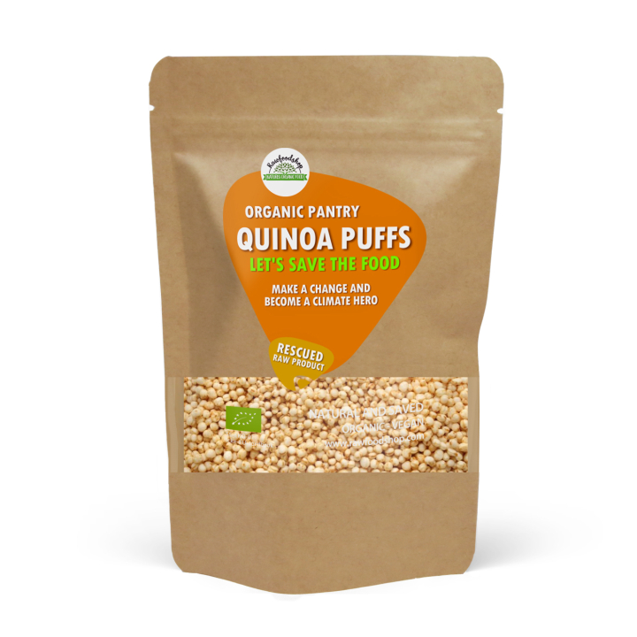 Quinoa puff ØKO 500g i gruppen OUTLET 20-80% / Baking 20-50% / Baking 40% hos Rawfoodshop Scandinavia AB (SFRECQUI011)