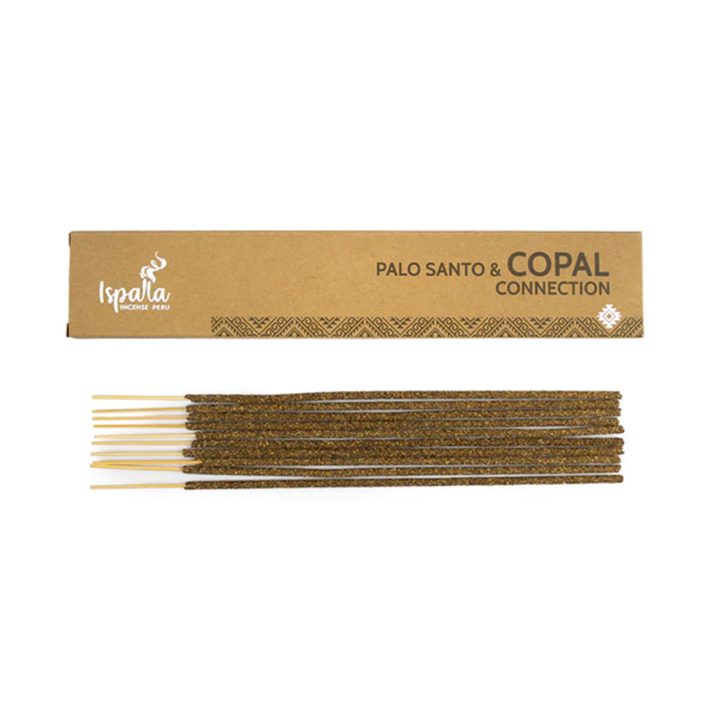 Isapalla Røkelse Palo Santo & Copal Connection 10stk i gruppen Hjem & Sjel / Stemning & duft / Røkelse hos Rawfoodshop Scandinavia AB (SKU-282)