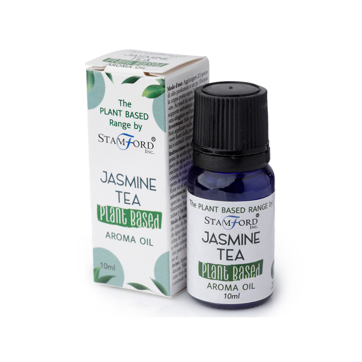 Aromaolje Plantebasert Jasmine Tea 10ml i gruppen Hjem & Sjel / Ritual & Seremoni / Røkelse, Llys og Dufter hos Rawfoodshop Scandinavia AB (SPBAO-02)