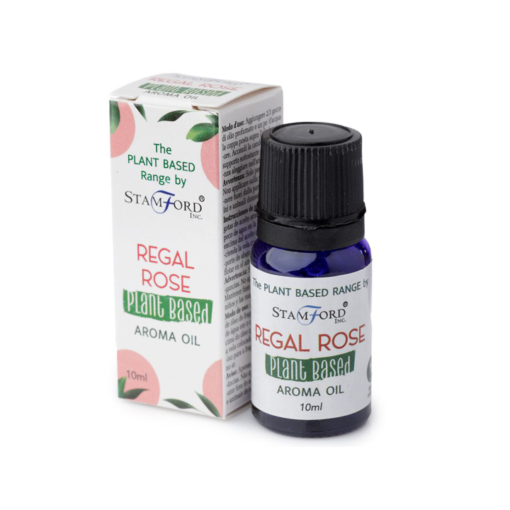 Aromaolje Plantebasert Regal Rose 10ml i gruppen Hjem & Sjel / Ritual & Seremoni / Røkelse, Llys og Dufter hos Rawfoodshop Scandinavia AB (SPBAO-10)