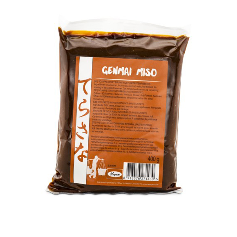 Terrasana - Miso Genmai 400g i gruppen Råvarer & Drikke / Spiskammer / Smaksetting / Buljong og miso hos Rawfoodshop Scandinavia AB (TERRGENM3654798)