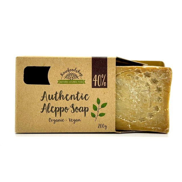 Aleppo-såpe Laurbærolje 40% 200g
